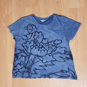 Cropped Lucky Brand Tee